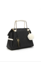 2-Piece Top Handle Handbag Set with Clutch