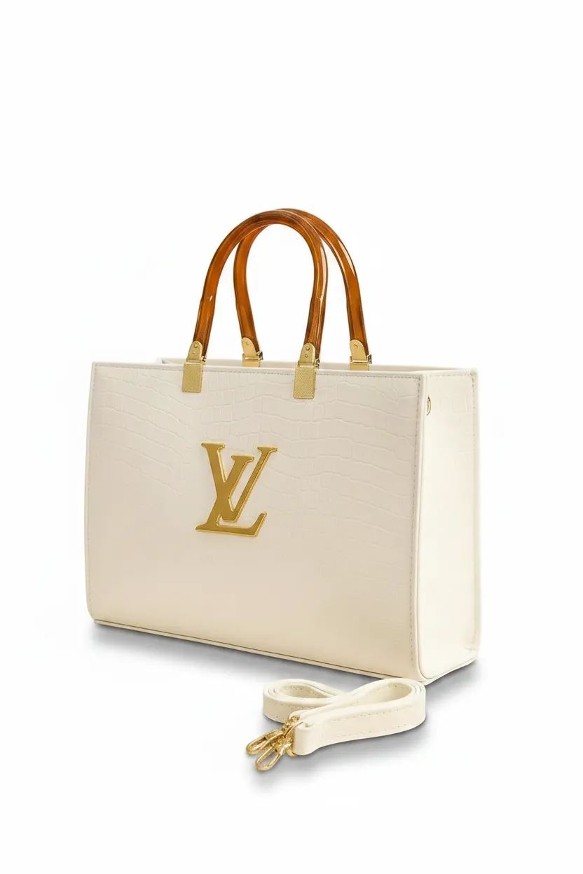 Croc Tie Tote LV replica Handbag