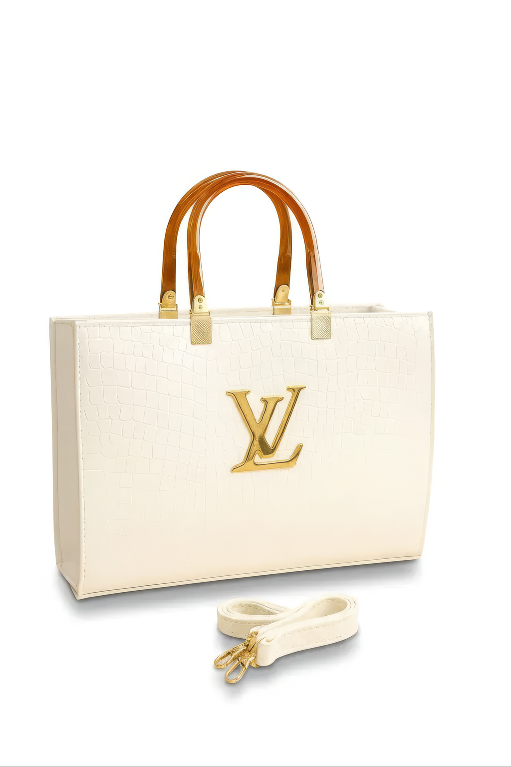 Croc Tie Tote LV replica Handbag