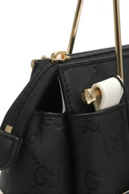 2-Piece Top Handle Handbag Set with Clutch