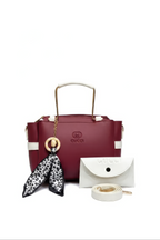 2-Piece Top Handle Handbag Set