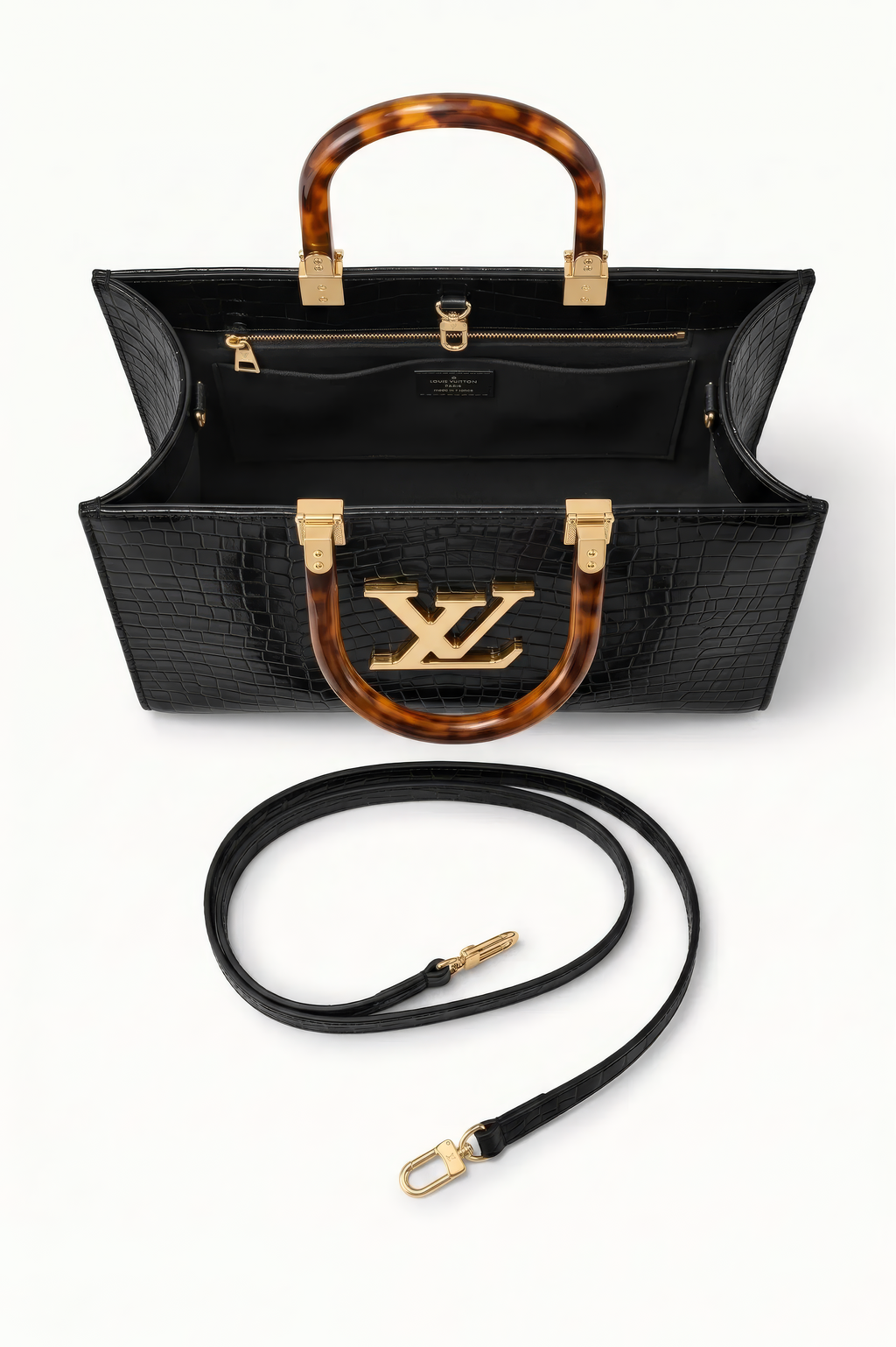Croc Tie Tote LV replica Handbag