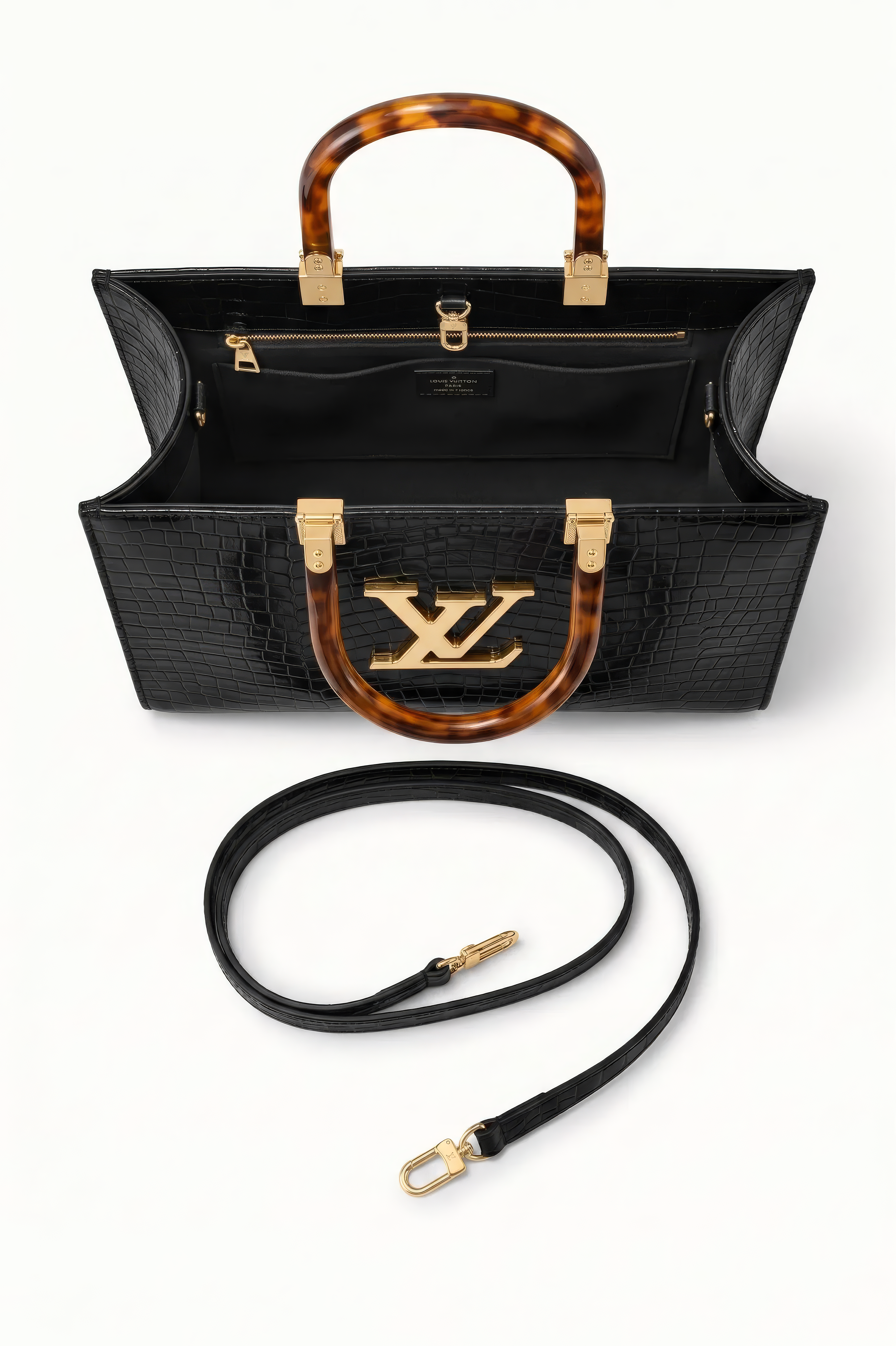 Croc Tie Tote LV replica Handbag