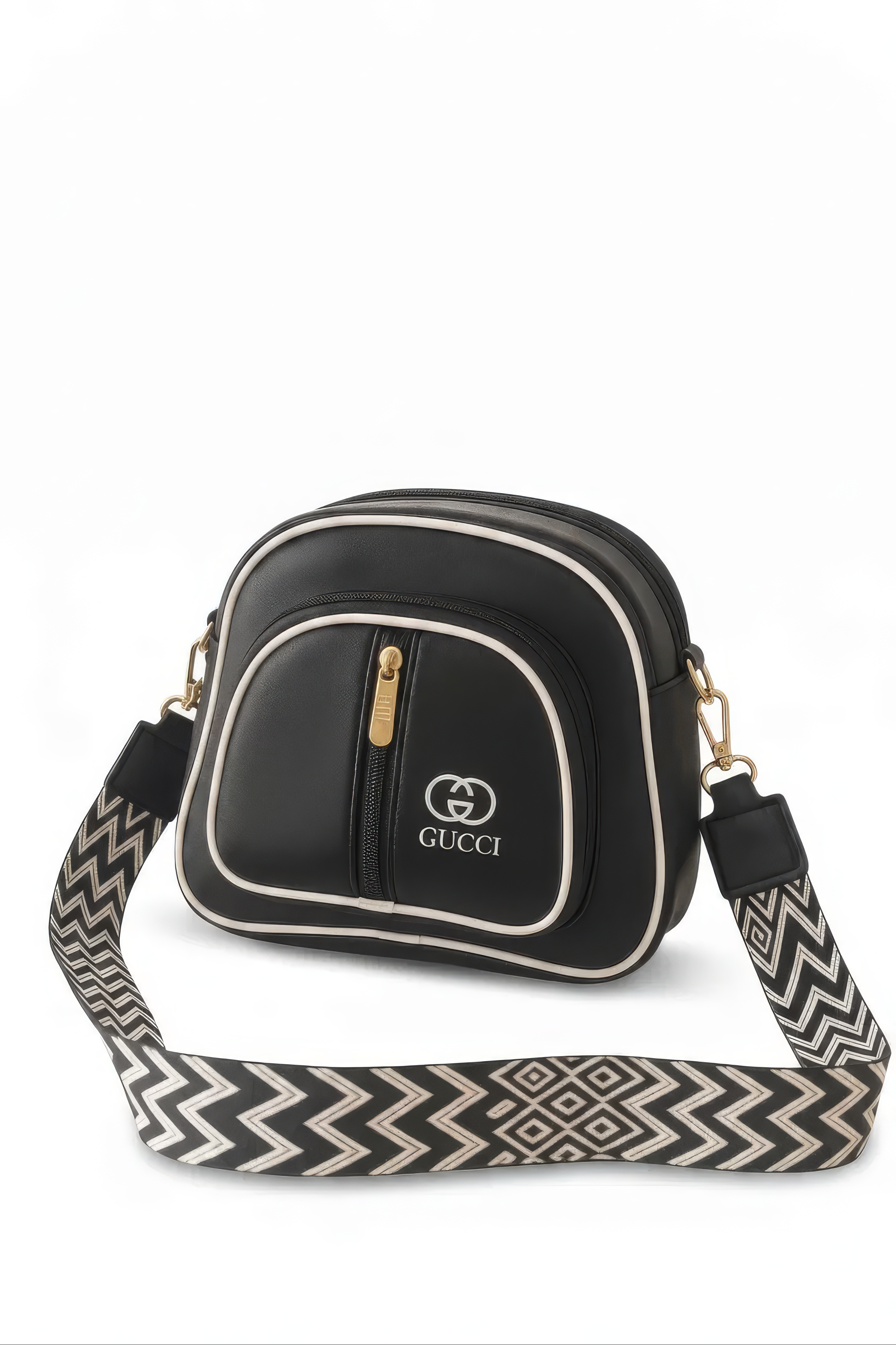 Minimal Leather Shoulder Bag