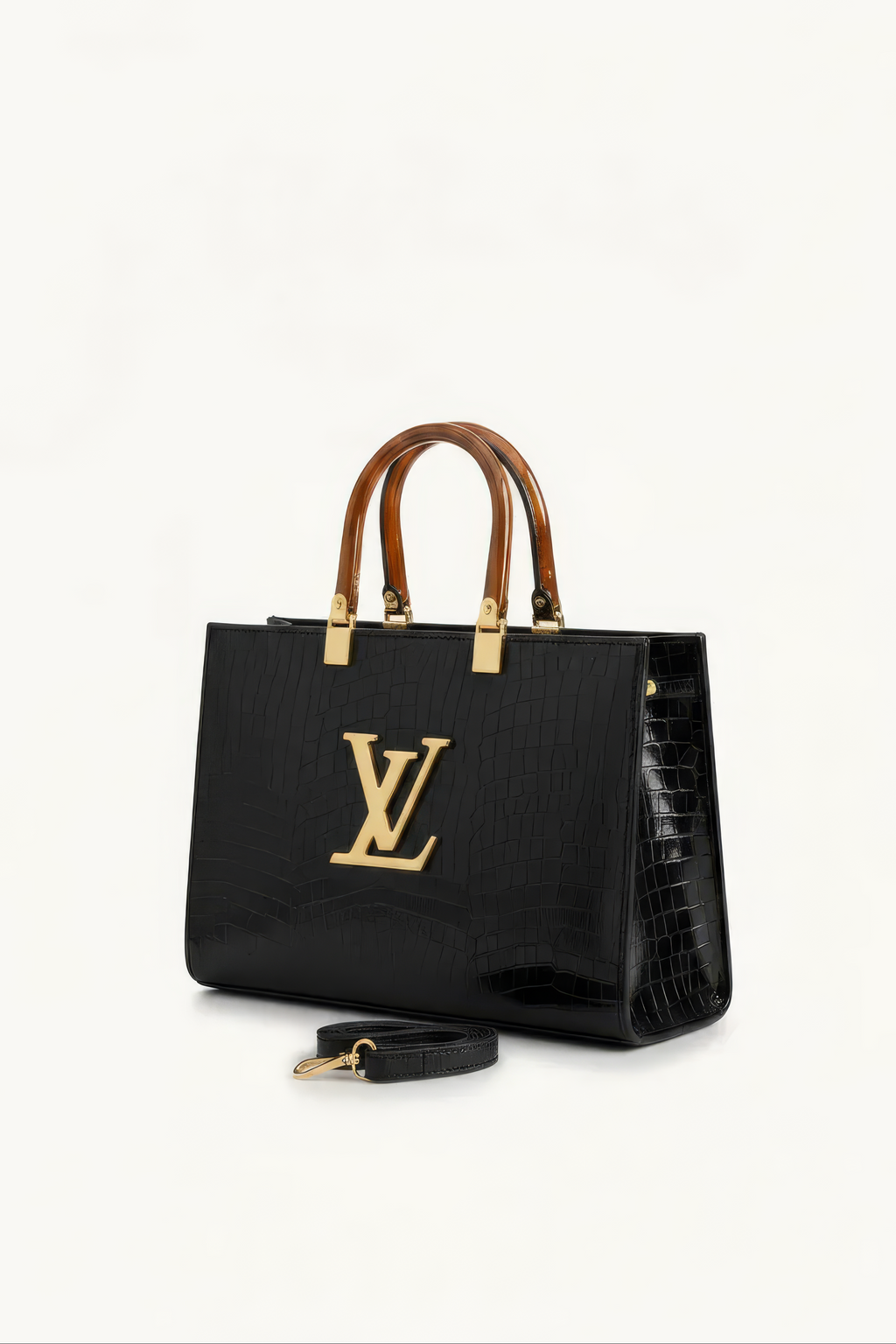 Croc Tie Tote LV replica Handbag