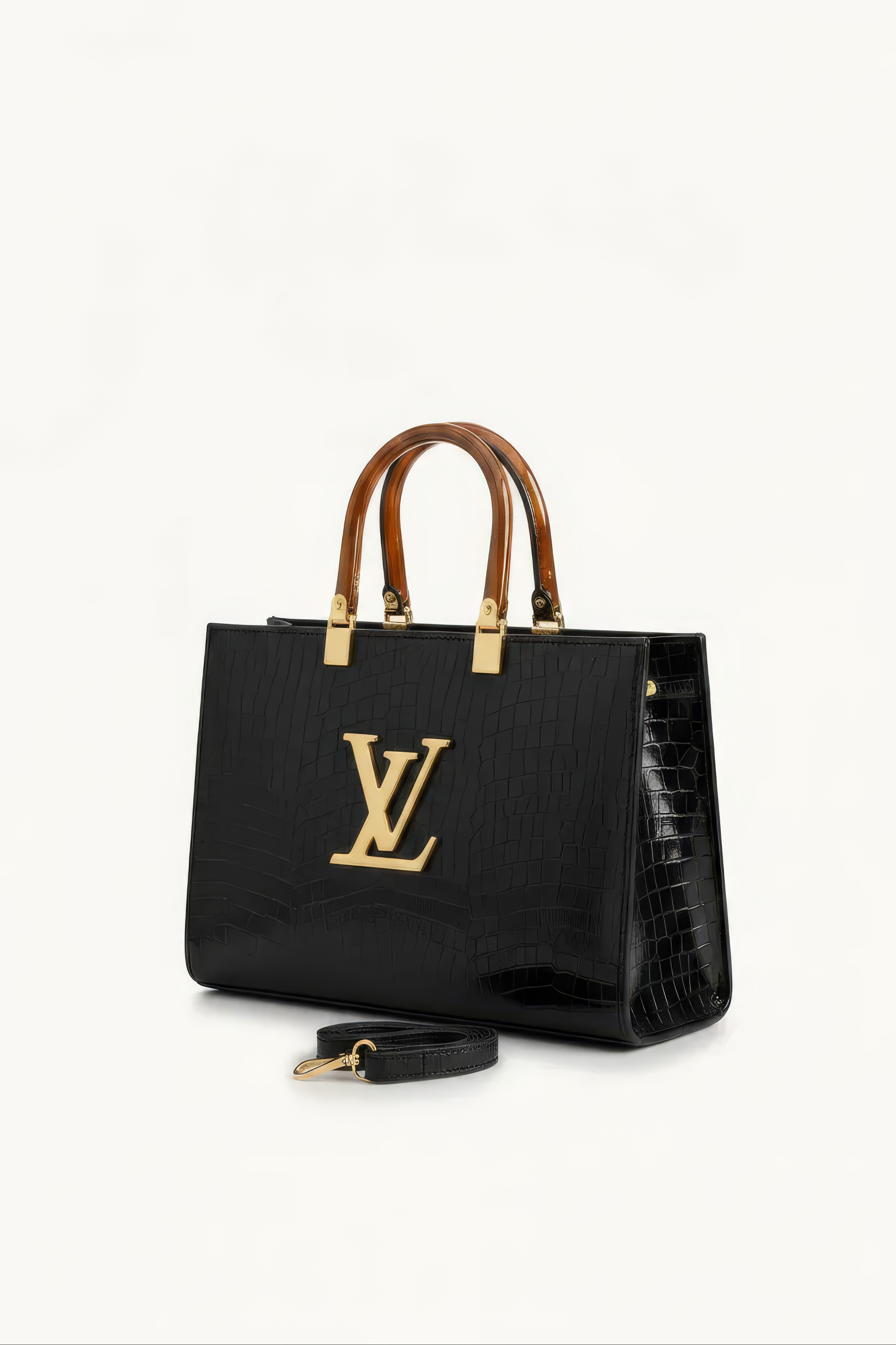 Croc Tie Tote LV replica Handbag